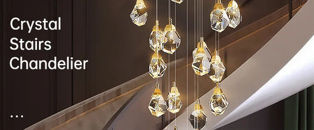 Luminaire Suspension cristal éclatant – Référence : Marvyn5623- - Nexa Lights