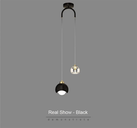 Luminaire Suspension cristal élégant – Référence : Mariel8473- - Nexa Lights