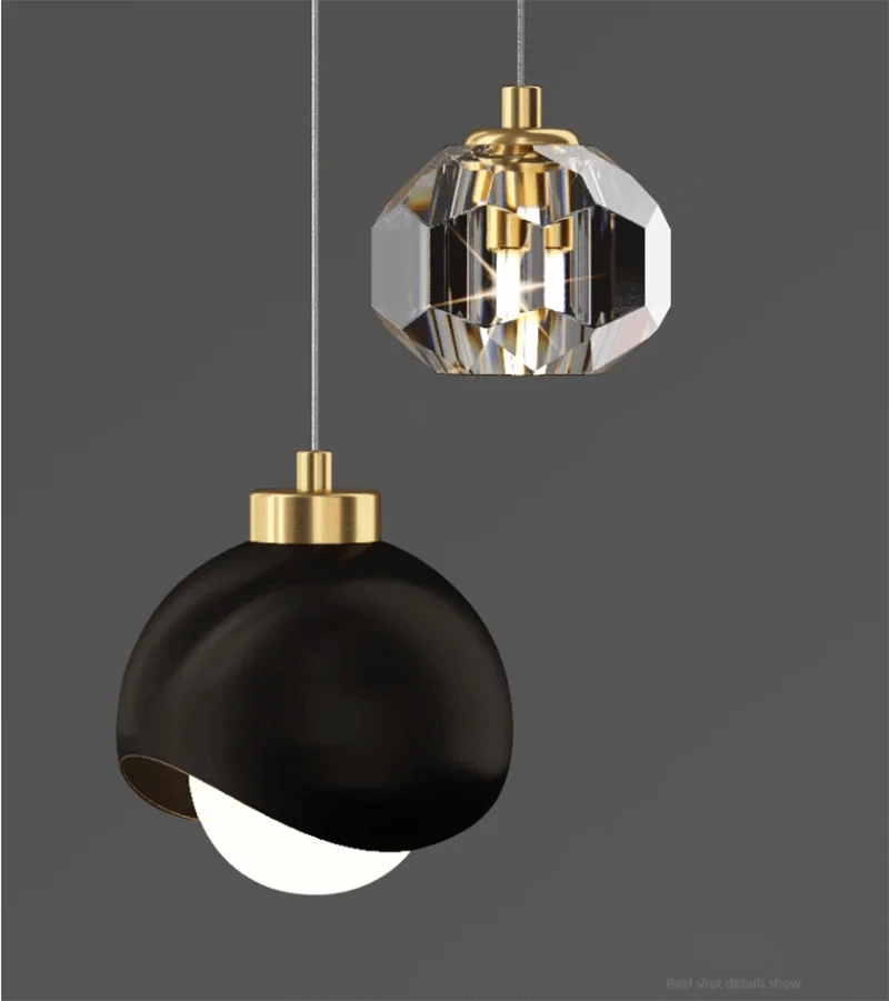 Luminaire Suspension cristal élégant – Référence : Mariel8473- - Nexa Lights