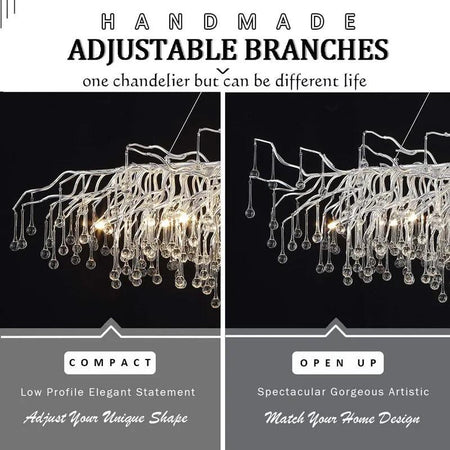 Luminaire Suspension cristal postmoderne – Référence : Loriane5823- - Nexa Lights