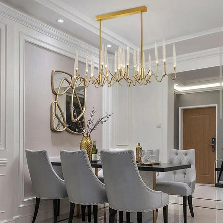 Luminaire Suspension cristal taillé – Référence : Marilou5823- - Nexa Lights
