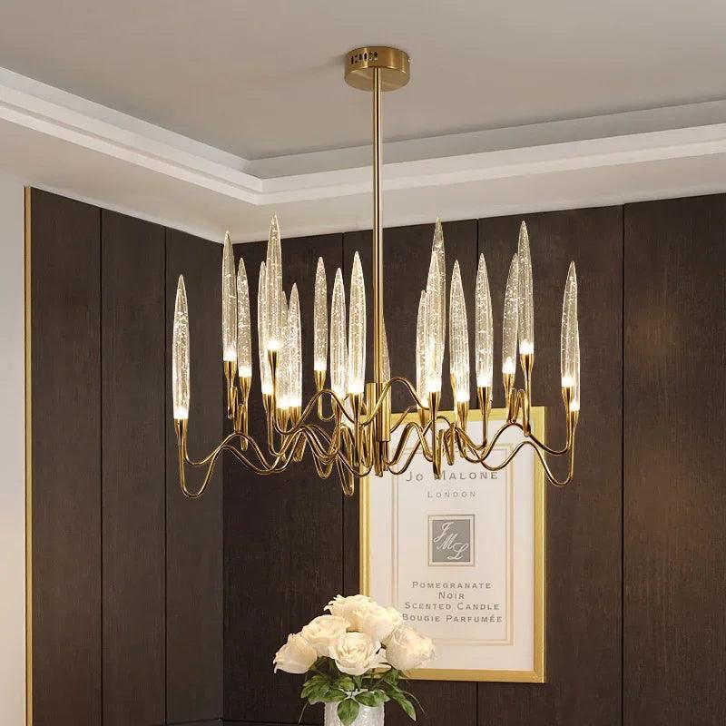 Luminaire Suspension cristal taillé – Référence : Marilou5823- - Nexa Lights