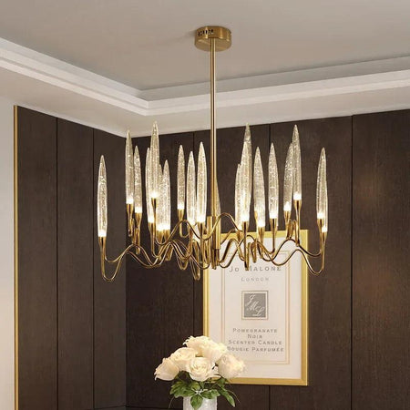 Luminaire Suspension cristal taillé – Référence : Marilou5823- - Nexa Lights
