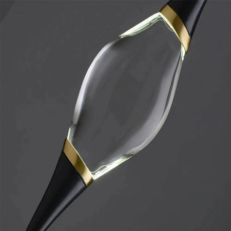 Luminaire Suspension cristal translucide et cuivre – Référence : Mariel3752-Luminaire Suspendu - Nexa Lights