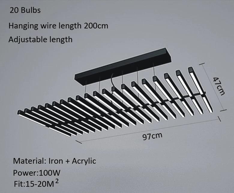 Luminaire Suspension design contemporain – Référence : Maelis5823-Luminaire Suspendu - Nexa Lights