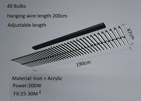 Luminaire Suspension design contemporain – Référence : Maelis5823-Luminaire Suspendu - Nexa Lights