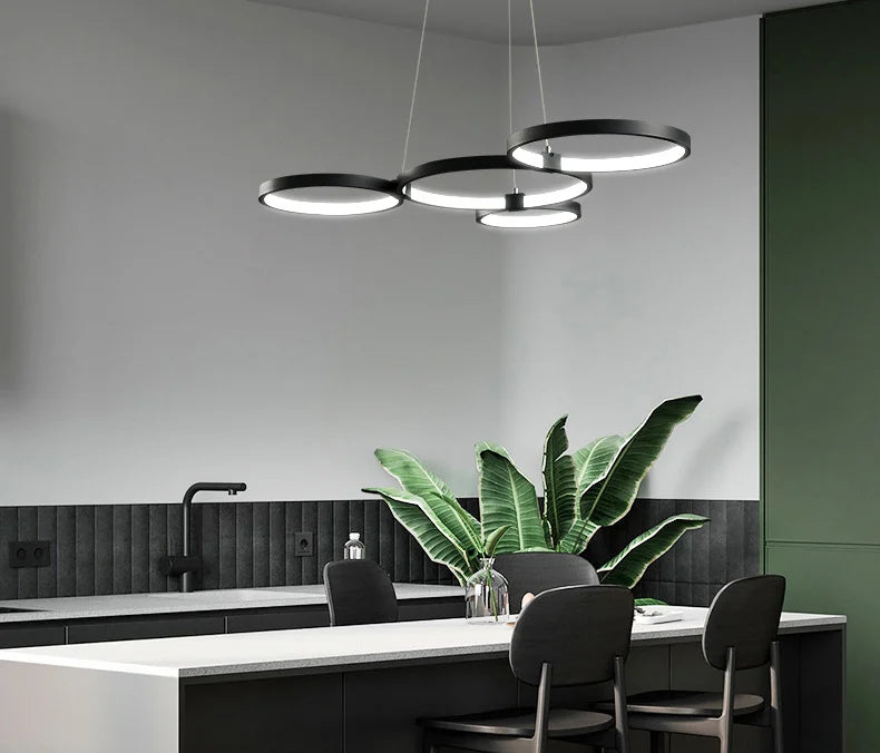 Luminaire Suspension design contemporain argenté – Référence : Aeliana4825- - Nexa Lights