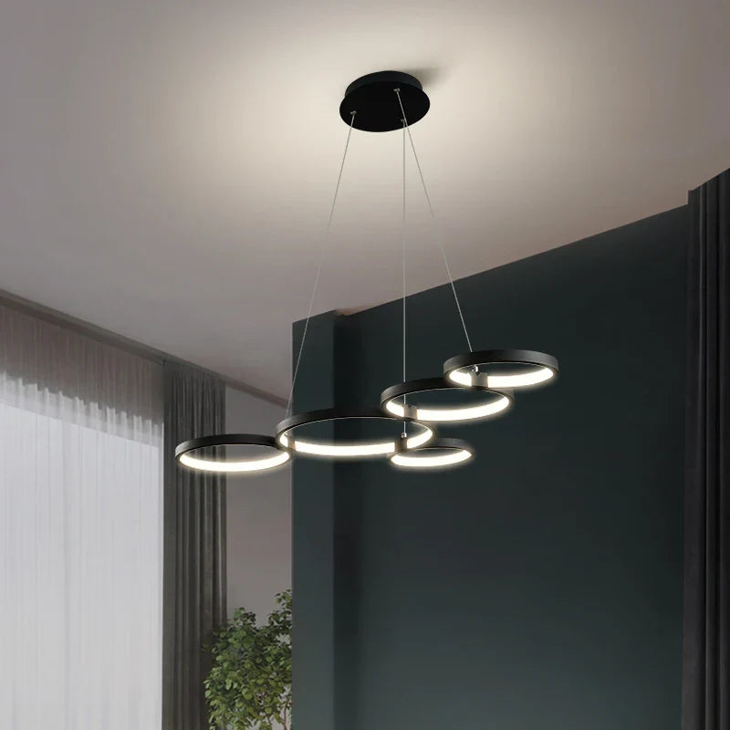 Luminaire Suspension design contemporain argenté – Référence : Aeliana4825- - Nexa Lights
