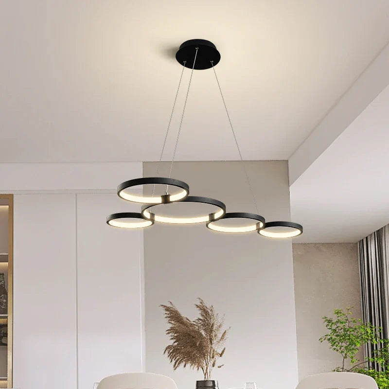 Luminaire Suspension design contemporain argenté – Référence : Aeliana4825- - Nexa Lights