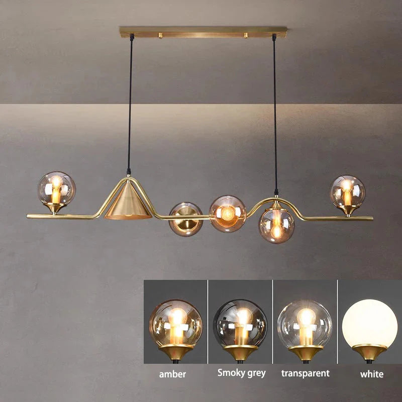 Luminaire Suspension design contemporain argenté – Référence : Calyx4823- - Nexa Lights