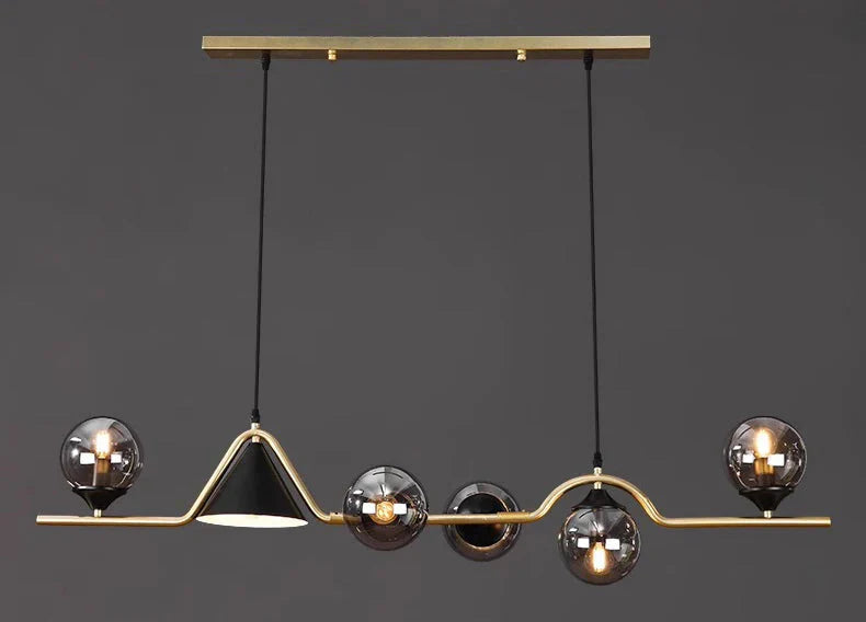 Luminaire Suspension design contemporain argenté – Référence : Calyx4823- - Nexa Lights