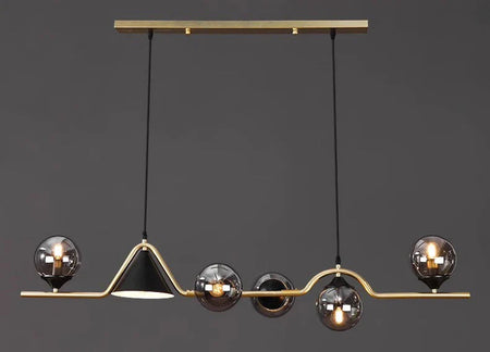 Luminaire Suspension design contemporain argenté – Référence : Calyx4823- - Nexa Lights