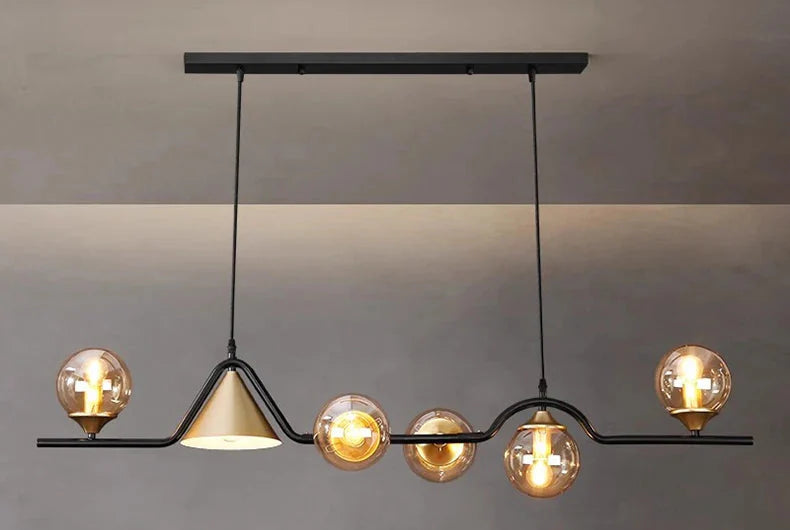 Luminaire Suspension design contemporain argenté – Référence : Calyx4823- - Nexa Lights