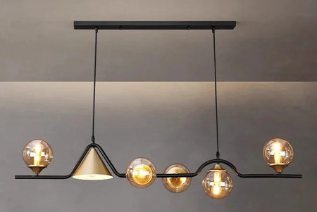 Luminaire Suspension design contemporain argenté – Référence : Calyx4823- - Nexa Lights