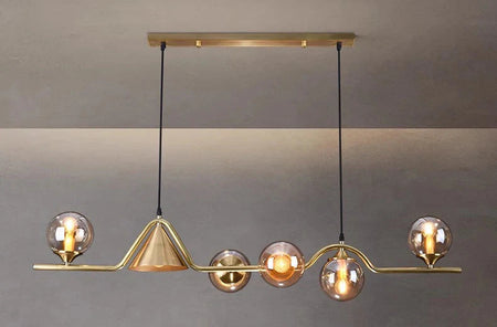 Luminaire Suspension design contemporain argenté – Référence : Calyx4823- - Nexa Lights