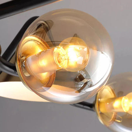 Luminaire Suspension design contemporain argenté – Référence : Calyx4823- - Nexa Lights