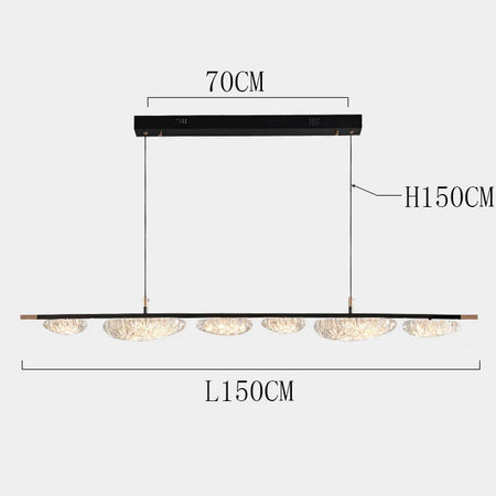 Luminaire Suspension design contemporain argenté – Référence : Maelis5624- - Nexa Lights