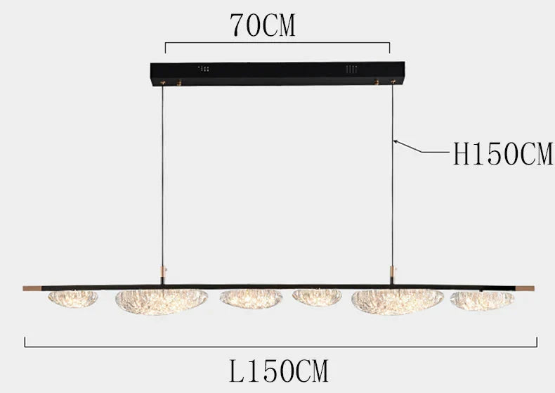 Luminaire Suspension design contemporain argenté – Référence : Maelis5624- - Nexa Lights