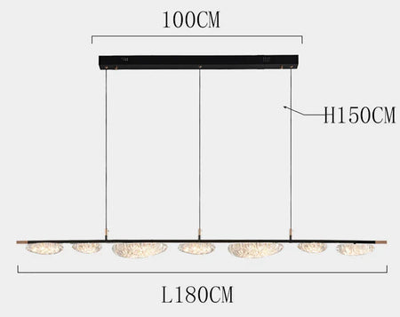 Luminaire Suspension design contemporain argenté – Référence : Maelis5624- - Nexa Lights