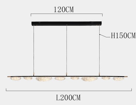 Luminaire Suspension design contemporain argenté – Référence : Maelis5624- - Nexa Lights