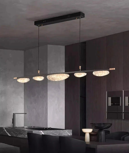 Luminaire Suspension design contemporain argenté – Référence : Maelis5624- - Nexa Lights