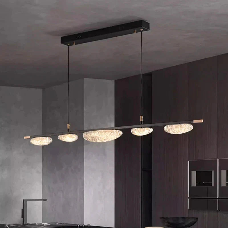 Luminaire Suspension design contemporain argenté – Référence : Maelis5624- - Nexa Lights
