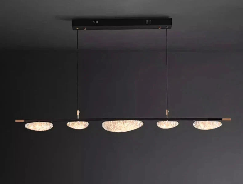 Luminaire Suspension design contemporain argenté – Référence : Maelis5624- - Nexa Lights