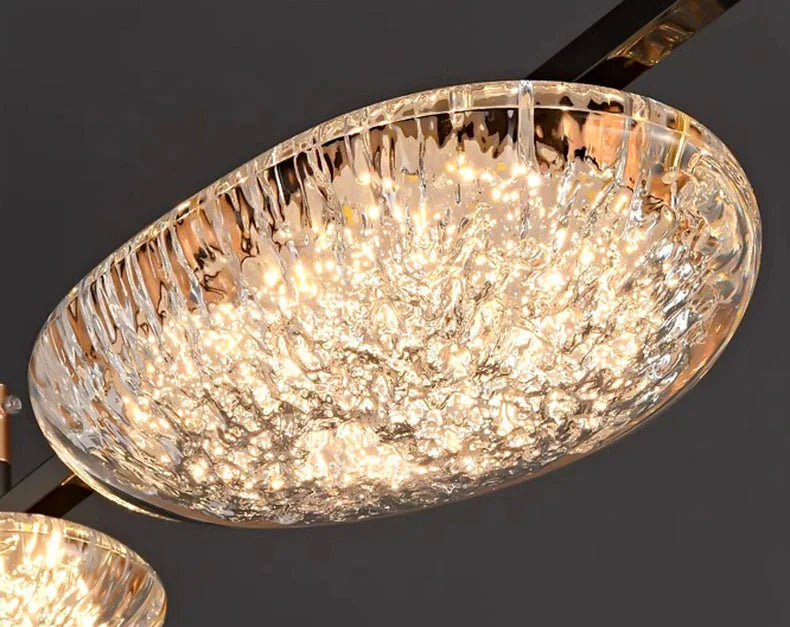 Luminaire Suspension design contemporain argenté – Référence : Maelis5624- - Nexa Lights