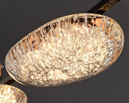 Luminaire Suspension design contemporain argenté – Référence : Maelis5624- - Nexa Lights