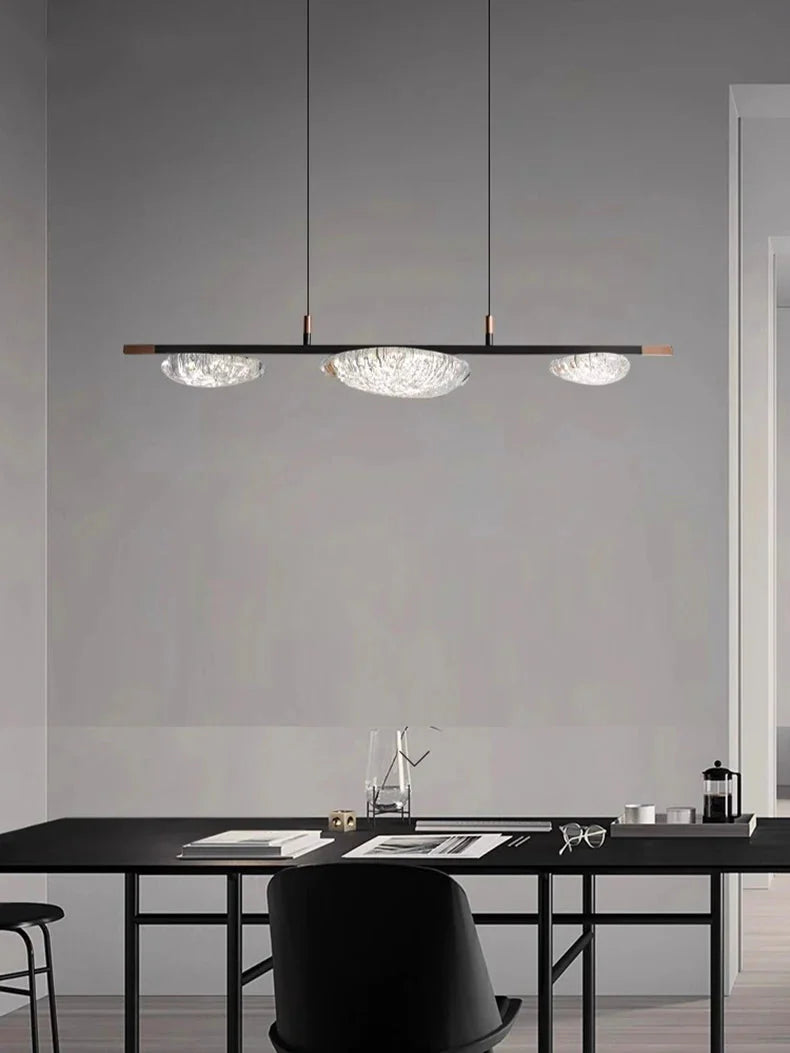 Luminaire Suspension design contemporain argenté – Référence : Maelis5624- - Nexa Lights