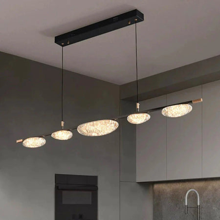 Luminaire Suspension design contemporain argenté – Référence : Maelis5624- - Nexa Lights