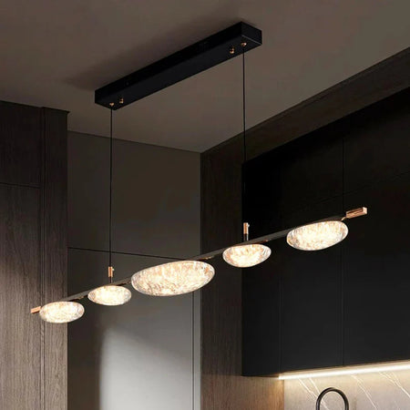Luminaire Suspension design contemporain argenté – Référence : Maelis5624- - Nexa Lights