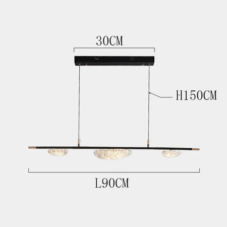 Luminaire Suspension design contemporain argenté – Référence : Maelis5624- - Nexa Lights