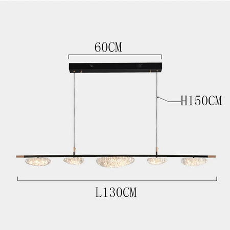 Luminaire Suspension design contemporain argenté – Référence : Maelis5624- - Nexa Lights
