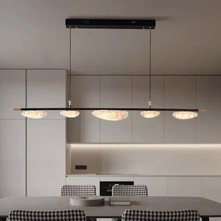 Luminaire Suspension design contemporain argenté – Référence : Maelis5624- - Nexa Lights