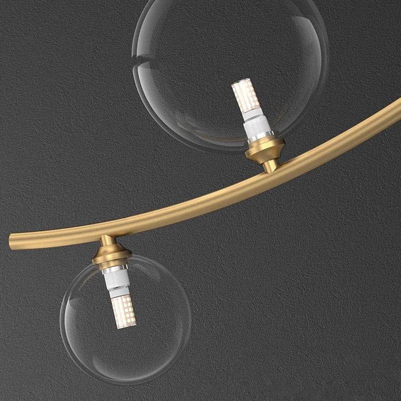 Luminaire Suspension design contemporain argenté – Référence : Mariselle4823- - Nexa Lights
