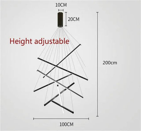 Luminaire Suspension design contemporain élégant – Référence : Soline4823-Luminaire Suspendu - Nexa Lights