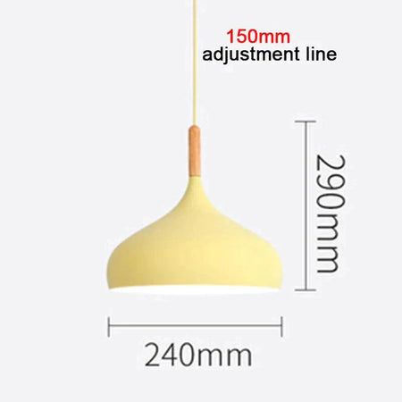 Luminaire Suspension design contemporain en bois – Référence : Marlon5827-Luminaire Suspendu - Nexa Lights