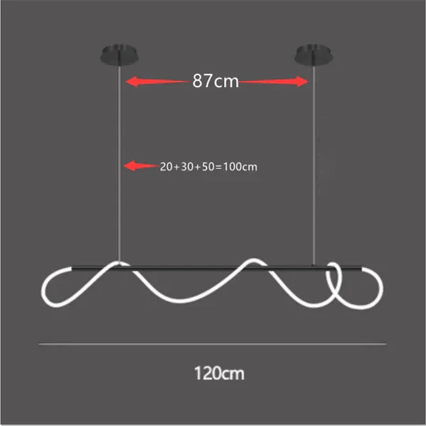 Luminaire Suspension design contemporain en chrome – Référence : Marisol4820-Luminaire Suspendu - Nexa Lights