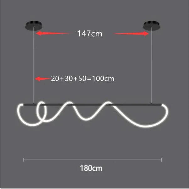 Luminaire Suspension design contemporain en chrome – Référence : Marisol4820-Luminaire Suspendu - Nexa Lights