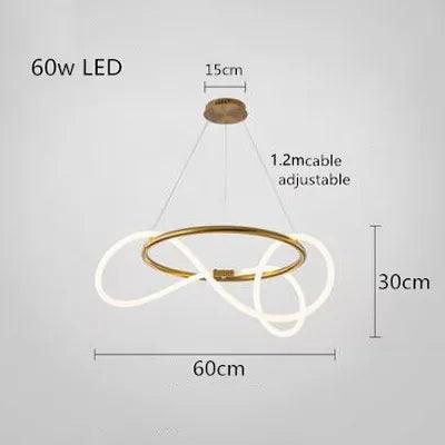Luminaire Suspension design contemporain en chrome – Référence : Marisol4820-Luminaire Suspendu - Nexa Lights