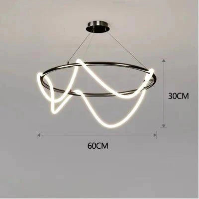 Luminaire Suspension design contemporain en chrome – Référence : Marisol4820-Luminaire Suspendu - Nexa Lights