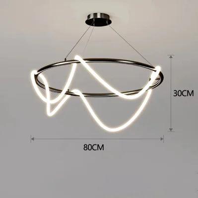 Luminaire Suspension design contemporain en chrome – Référence : Marisol4820-Luminaire Suspendu - Nexa Lights