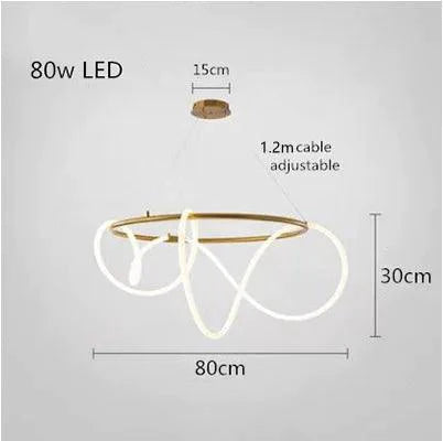 Luminaire Suspension design contemporain en chrome – Référence : Marisol4820-Luminaire Suspendu - Nexa Lights