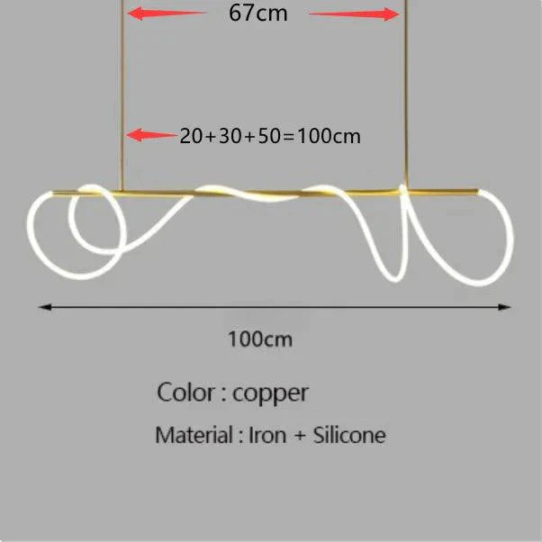 Luminaire Suspension design contemporain en chrome – Référence : Marisol4820-Luminaire Suspendu - Nexa Lights