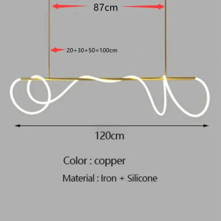 Luminaire Suspension design contemporain en chrome – Référence : Marisol4820-Luminaire Suspendu - Nexa Lights