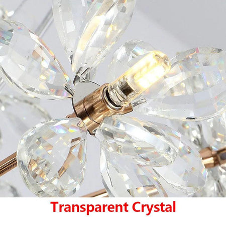 Luminaire Suspension design contemporain en cristal – Référence : Alix4723- - Nexa Lights