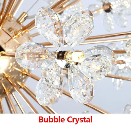 Luminaire Suspension design contemporain en cristal – Référence : Alix4723- - Nexa Lights