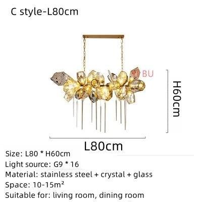Luminaire Suspension design contemporain en cristal – Référence : Marisella4783-Luminaire Suspendu - Nexa Lights