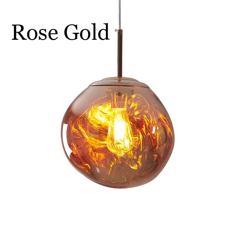 Luminaire Suspension design contemporain en cuivre – Référence : Nélia5823- - Nexa Lights